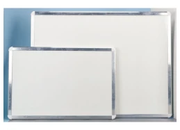לוח מחיק מגנטי 120*90 זכוכית לבנה התקנה נסתרת Bclear