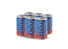 שישית פחיות משקה  BLU בלו אנרגיה 150 מ