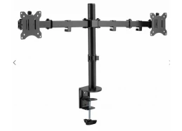 מתקן שולחני דו מפרקי ל2 מסכי מחשב עד 32″ דגם T11