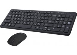 סט עכבר ומקלדת אלחוטיים 3M1 SIGMA שחור