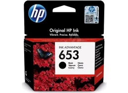 ראש דיו HP 653 מקורי שחור