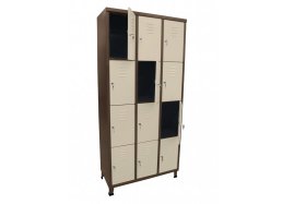 ארון לוקר מתכת 12 תאים