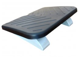 הדום רגליים פלסטיק מתכוונן שחור