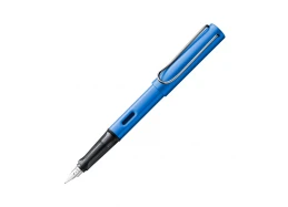 עט נובע LAMY מאלומיניום בצבע כחול אוקיינוס ocean blue עובי הציפורן EF