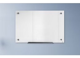 לוח מחיק מגנטי 100*150 זכוכית לבנה Bclear