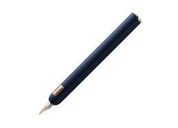 עט נובע יוקרתי LAMY קומפקטי כחול Dialog cc blue עובי הציפורן F מזהב