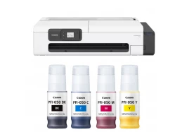 בנדל פלוטר סורק + סט 4 דיו IMAGEPROGRAF TC-21M CANON