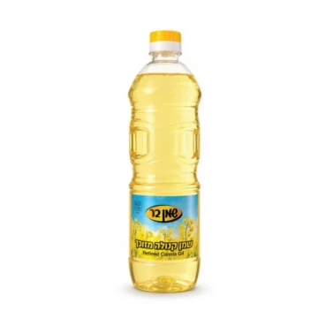 בקבוק שמן קנולה 1 ליטר