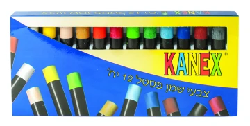 צבעי שמן פסטל קאנקס 1/12 צבעי שמן פסטל קאנקס 1/12