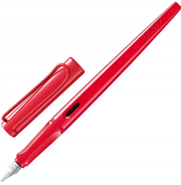 עט נובע LAMY קליגרפי אלומיניום בצבע אדום Joy Strawberry עובי הציפורן 1.1 MM