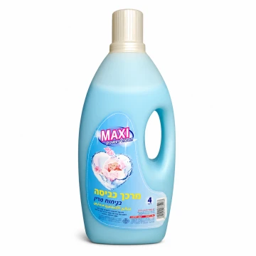 מרכך כביסה כחול 4 ליטר MAXI