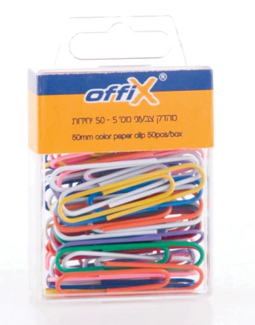 אטבים מספר 5 צבעוני אטבים מספר 5 צבעוני