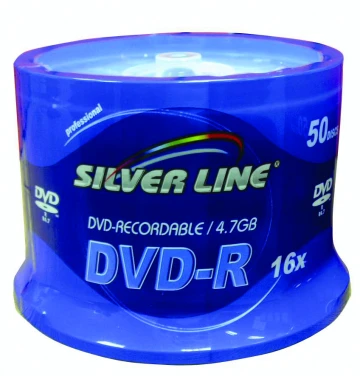מארז דיסקים 50 יחידות DVD-R מארז דיסקים 50 יחידות DVD-R