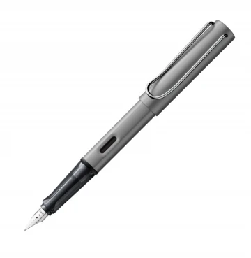 עט נובע LAMY אלומיניום בצבע אפור גרפיט AL-star עובי הציפורן EF
