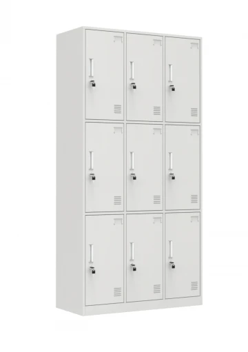 ארון לוקר מתכת עם 9 תאים