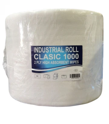 מגבת תעשייתי 1000 מטליות 100% תאית