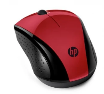 עכבר HP אופטי אלחוטי   - דונגל ננו 220 אדום