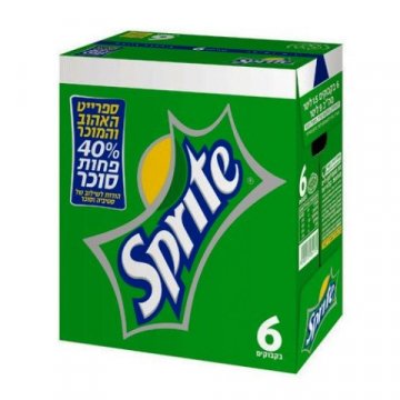 שישייה דיאט ספרייט בקבוק 1.5 ליטר