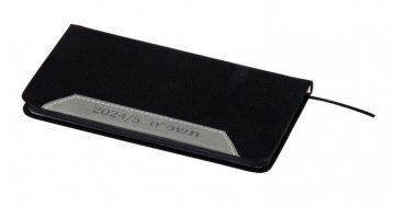 יומן שבועי כריכה קשה 9*17 שחור