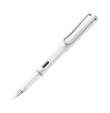 עט נובע LAMY לבן ספארי safari white ציפורן F 