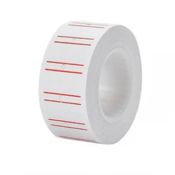 גליל מדבקות לאקדח מחירים -פס אדום