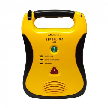 דפיברילטור אוטומטי דגם LIFELINE תוצרת DEFIBTECH