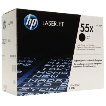 טונר HP 55X מקורי שחור (3015) טונר HP 55X מקורי שחור (3015)