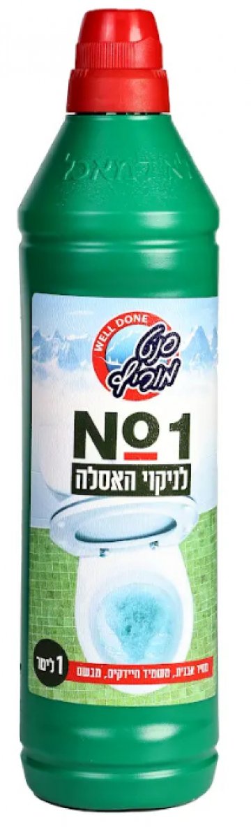 נוזל לניקוי וחיטוי אסלה 1 ליטר סנט מוריץ 