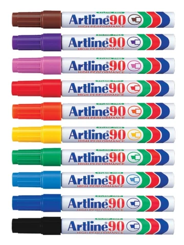 סט טושים 90 1/12 ארטליין סט טושים 90 1/12 ארטליין