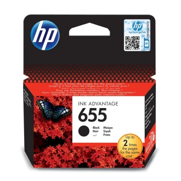 ראש דיו HP 655 מקורי שחור ראש דיו HP 655 מקורי שחור