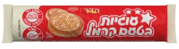 עוגיות סנדוויץ' קרמל 150 גר'