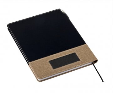 יומן שבועי כריכה קשה 17*24 שחור