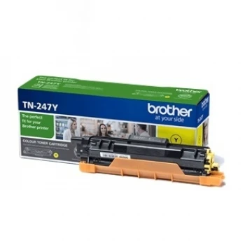 טונר ברדר מקורי   TN247Y 3710 3750  2.3K צהוב