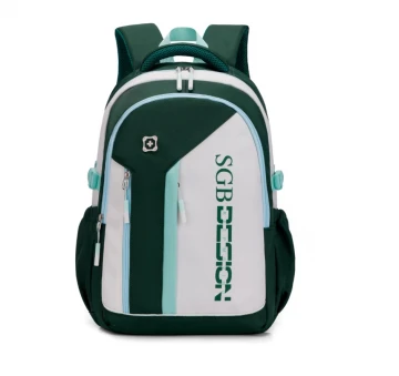 תיק גב RENY ירוק ולבן