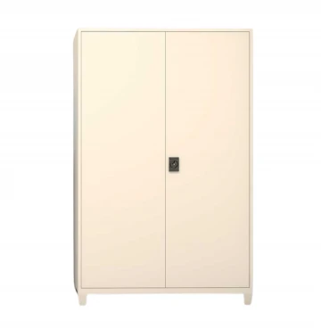 ארון מתכת 2 דלתות נאפולי לבן