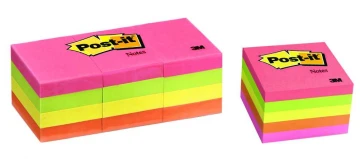 מזכרית דביקה קטנה צבעוני פוסטאיט 653 (1/12)