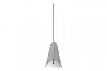 לוח דו צדדי מחיק  זכוכית לבנה 60*46 Bclear