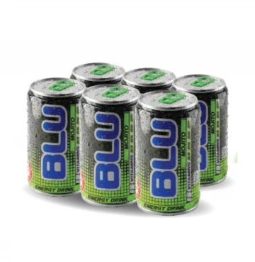 שישית פחיות משקה BLU בלו מוחיטו 150 מ