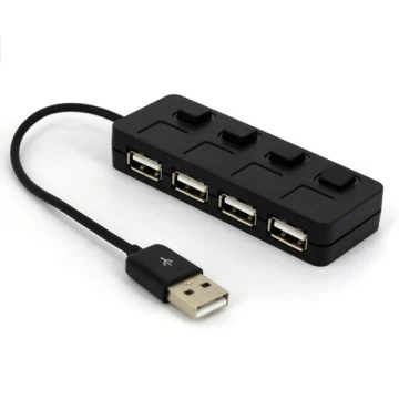 מפצל USB כוכב 4 יציאות מפצל USB כוכב 4 יציאות