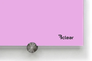 לוח מחיק מגנטי 130*80 זכוכית סגלגל Bclear