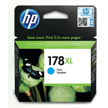 ראש דיו HP 178XL מקורי כחול