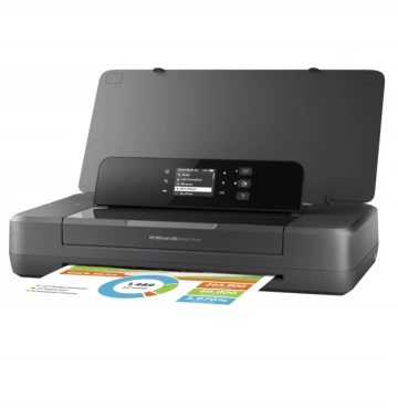 מדפסת HP ניידת אלחוטית צבעונית הזרקת דיו 202