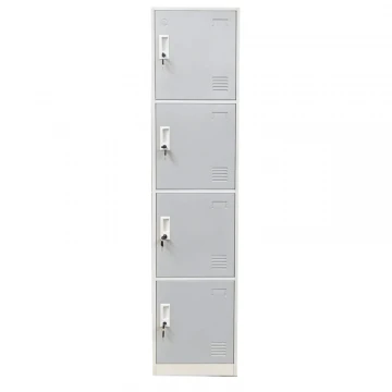 ארון לוקר מתכת עם 4 תאים
