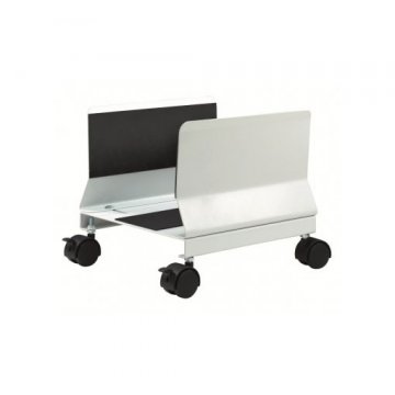 מעמד אנכי למחשב מתכת עם גלגלים