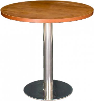 שולחן עגול רגל פיצה קוטר 60