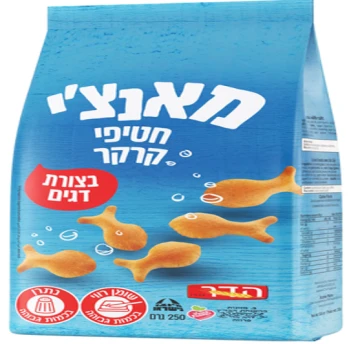 קרקר חטיפית דגים 250 גר' הדר - מאנצ'י