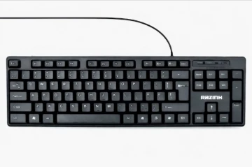 מקלדת חוטית עברית/אנגלית R378