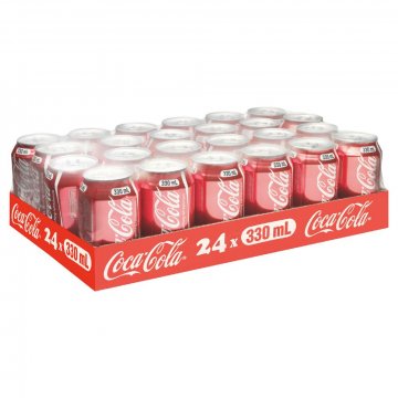 פחית קוקה קולה 330 מל' 1/24