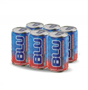 שישית פחיות משקה  BLU בלו אנרגיה 150 מ