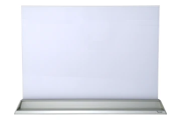 לוח דו צדדי מחיק זכוכית לבנה 60*46 Bclear לוח דו צדדי מחיק זכוכית לבנה 60*46 Bclear